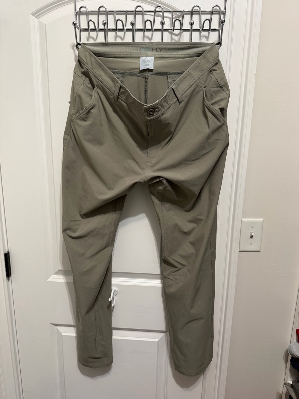 Free Fly Apparel Men's Olive-Tan Chinos